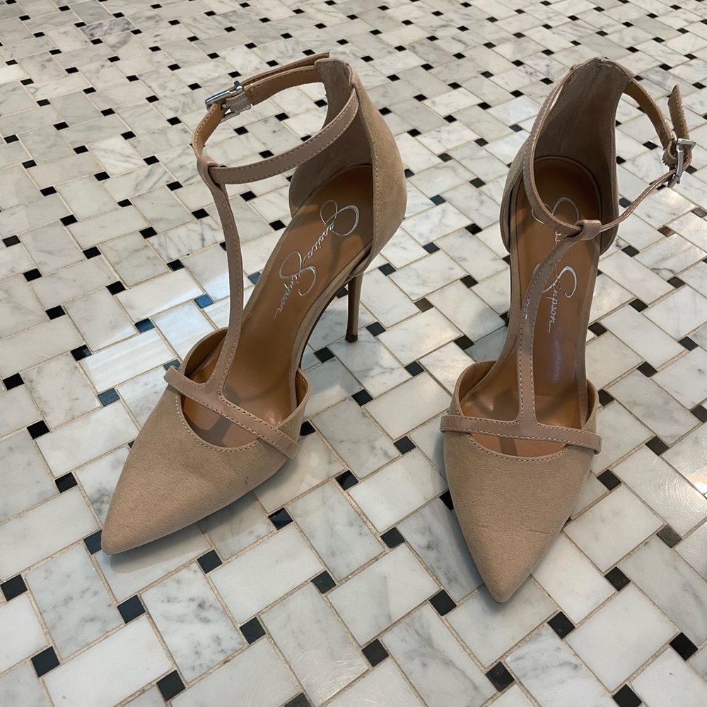 Jessica Simpson Suede heels
